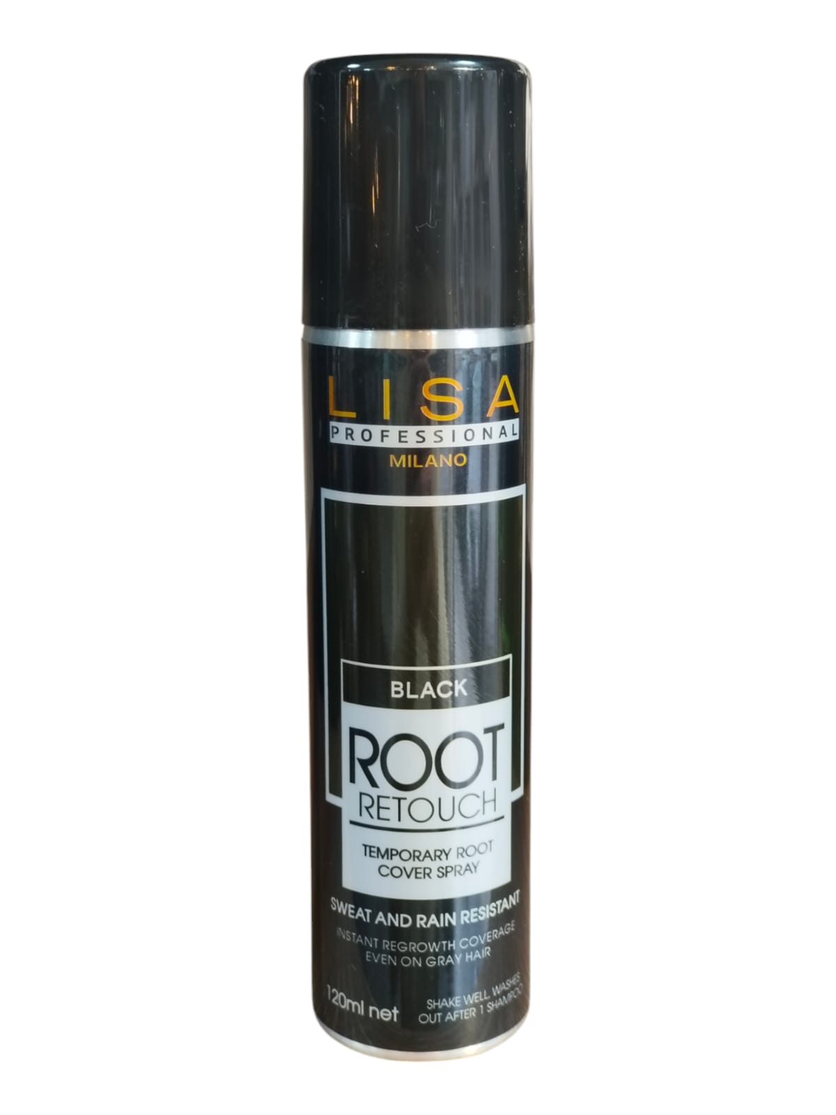 Professional Black Root Retouch Spray - 120 ml 🌟