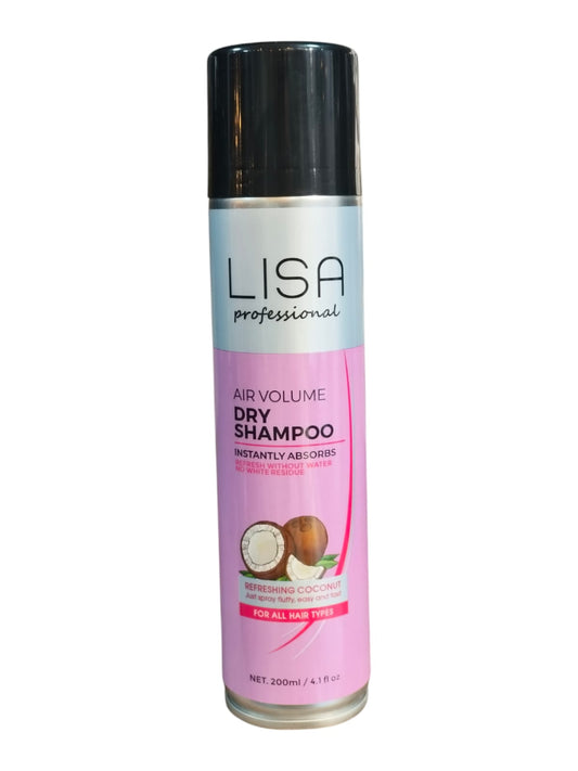 LISA Professional Refreshing Coconut Air Volume Dry Shampoo—200 ML